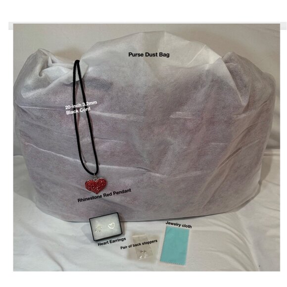 Bella Rosa Maria Boutique | Celsius | Genuine Leather | Red Handbag | Large - Picture 11 of 12